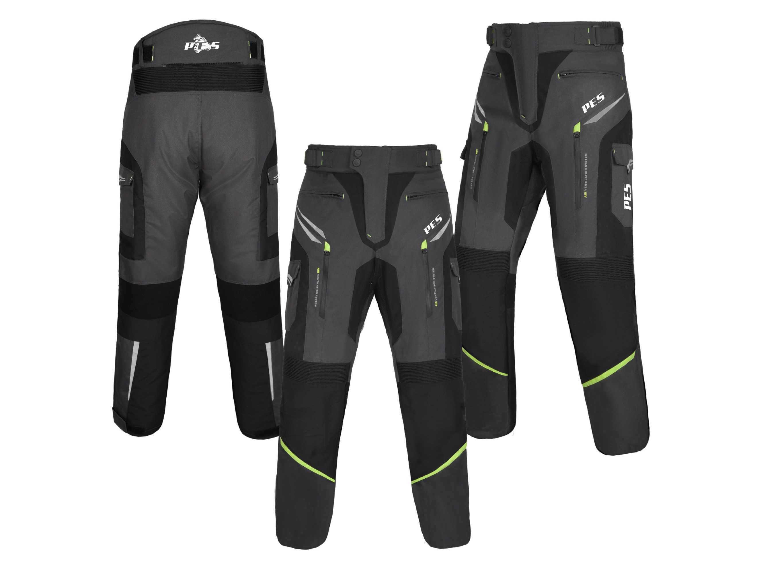 Pantaloni Moto PES 4 sezoane, protectii level 2 incluse, mesada iarna