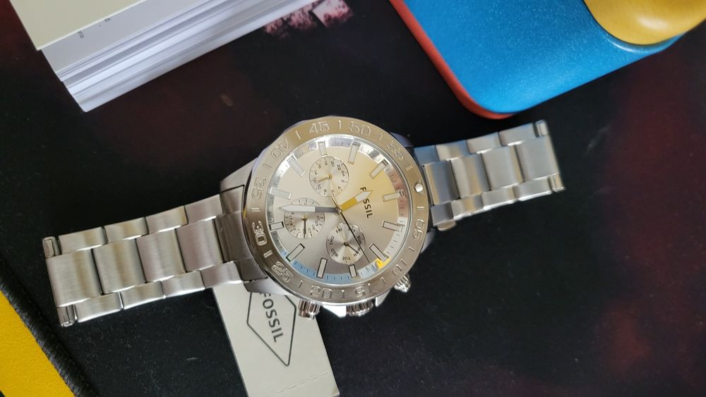 Fossil - Ceas cu bratara din otel inoxidabil