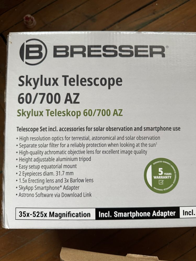 Telescop Skylux Teleskop 60/700 AZ