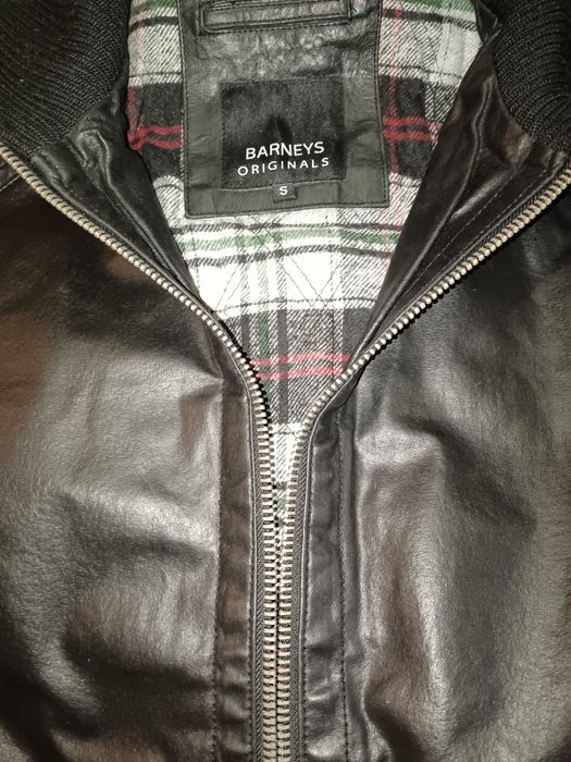 Geaca piele BARNEYS Original