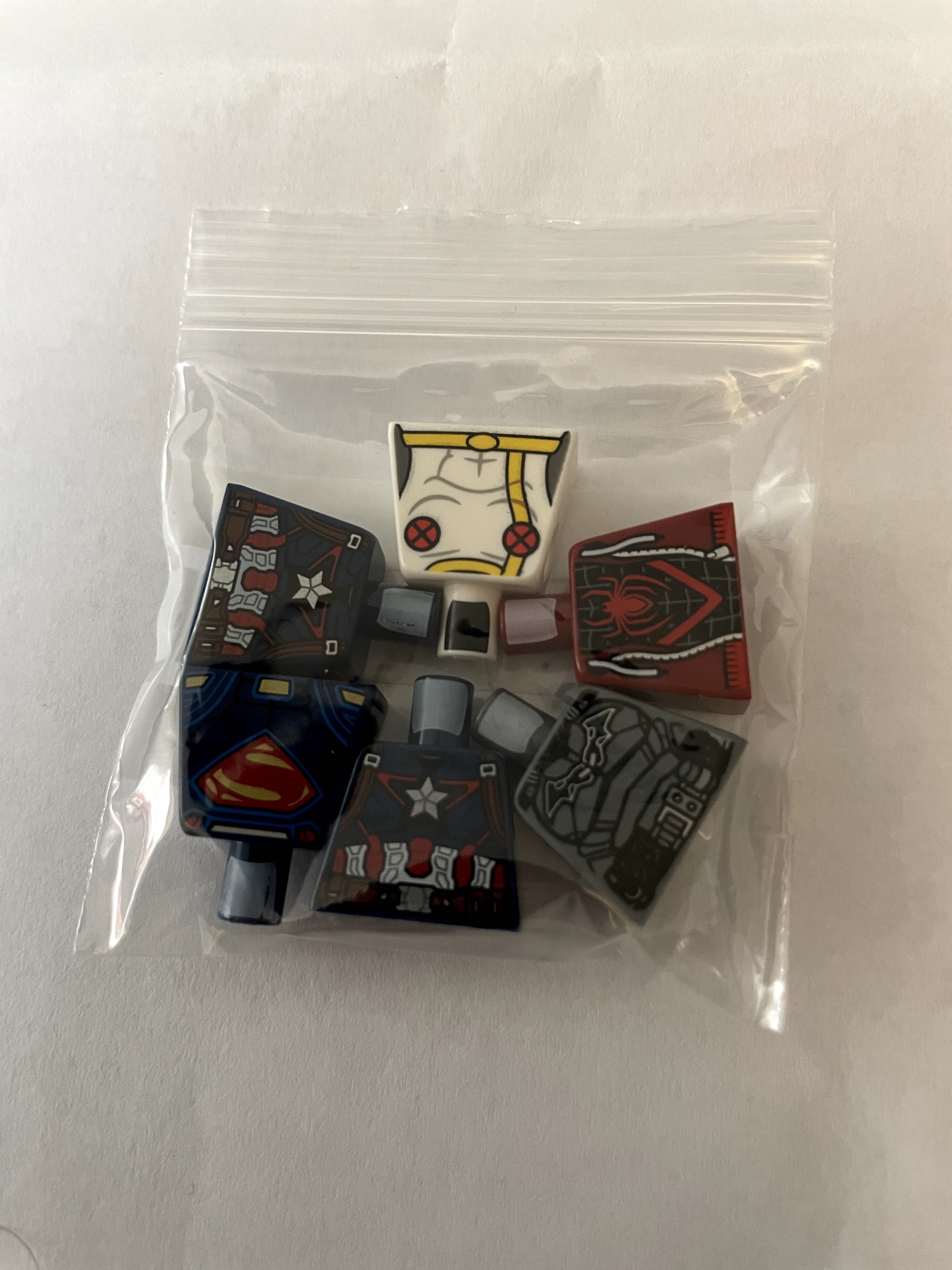 Minifigurine Lego Originale Piese Și Accesorii Neutilizate, Ziplock.