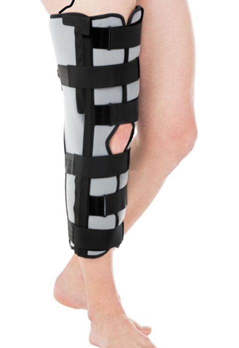 Бандаж для полной фиксации коленного сустава (тутор) Trives 50 см