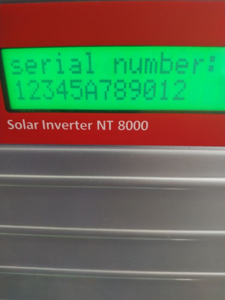 Invertor Solar  ongrid Trifazat 8 kw fotovoltaic