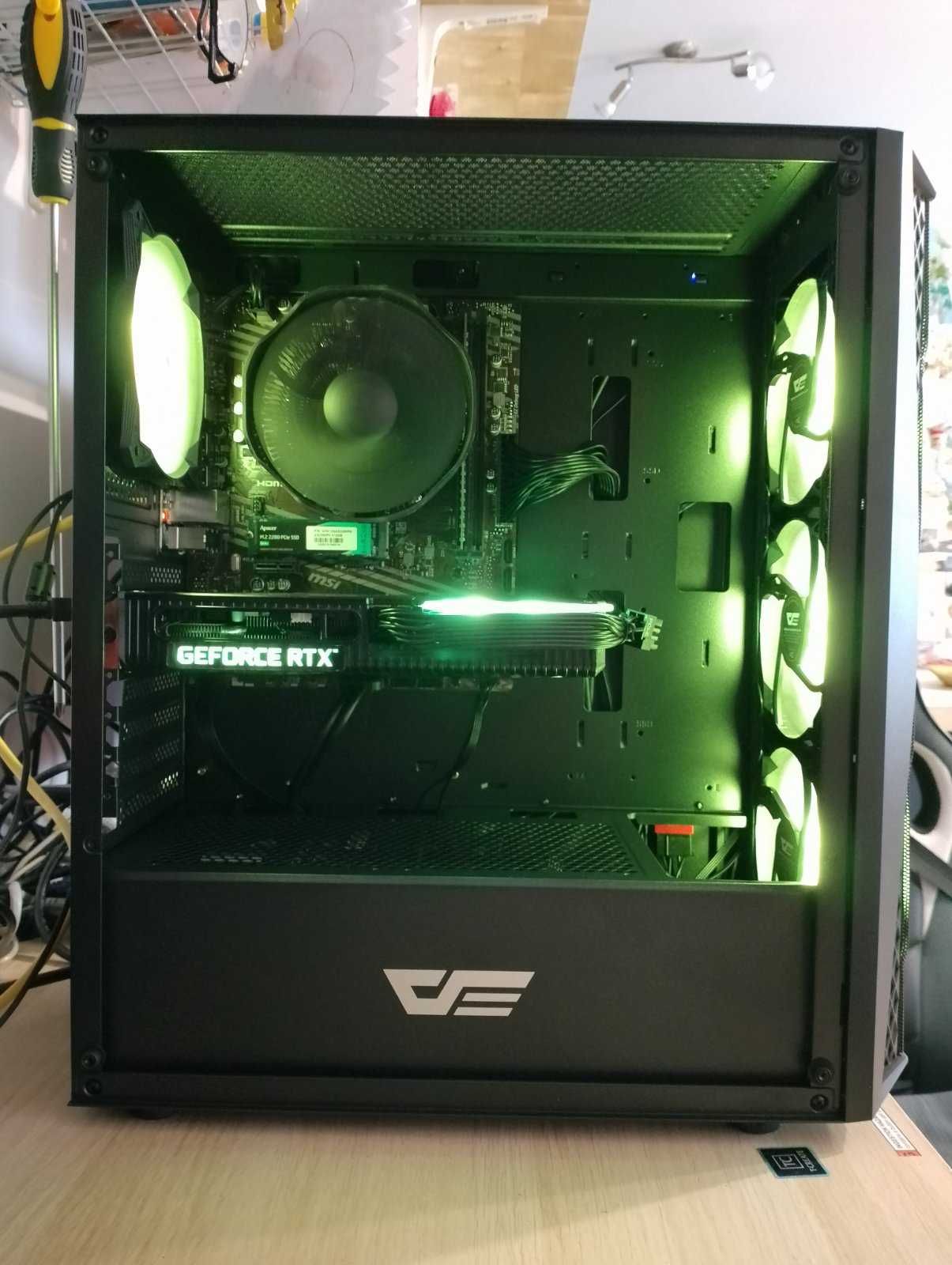 Гейм Комп Ryzen 5 5500/RTX3060Ti/16GB -3000/500GB NVMe SSD