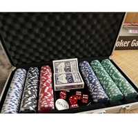Играйте семьёй в покер новый набор 300 в чемоданчике