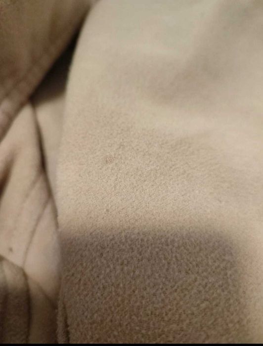 Palton cu guler îmblănit detașabil