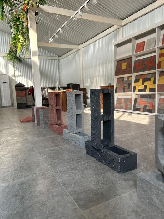 Сплиттерный блок  рваный и гладкий от 500 тг