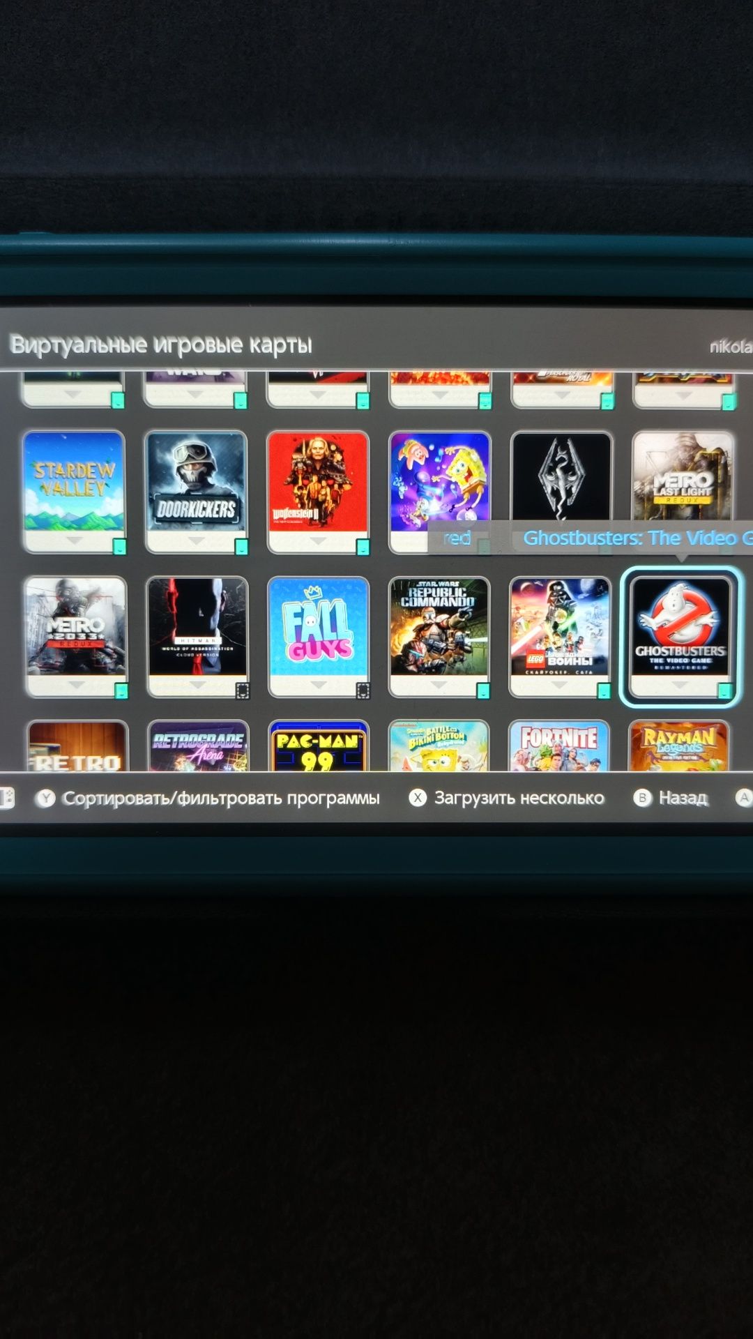 Nintendo switch игры