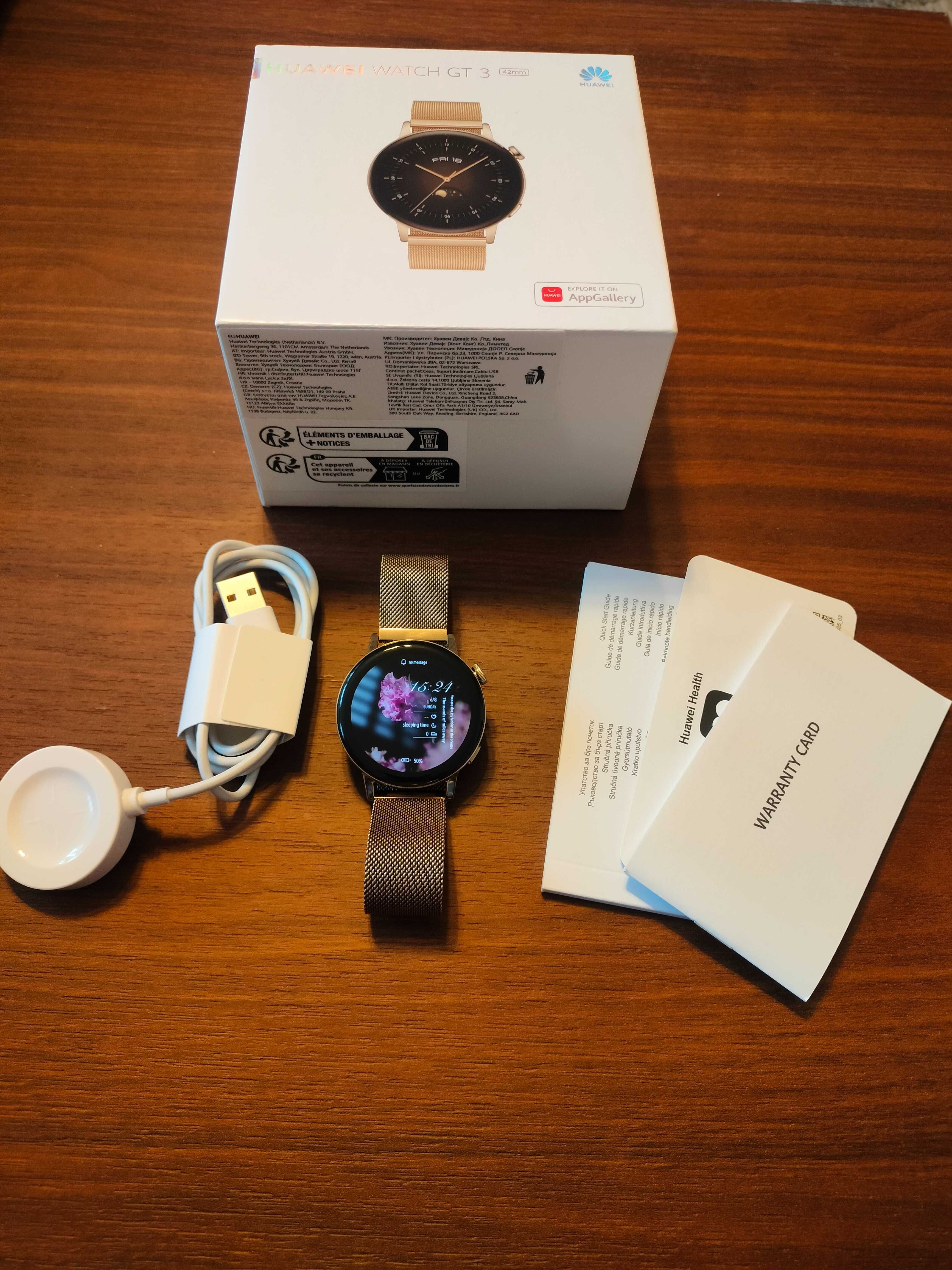Смарт часовник Huawei Watch GT 3 42mm MIL-B19