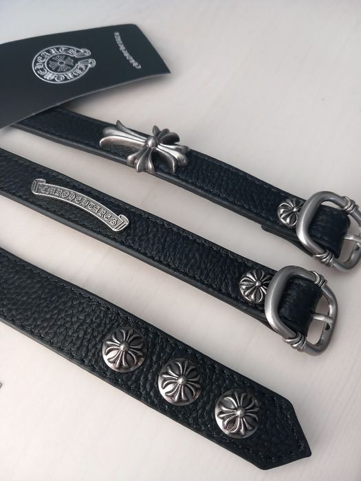 Гривна Chrome hearts кожа