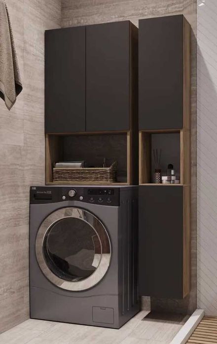 Шкаф-пенал подвесной под стиралку Роска от YANA ECO MEBEL