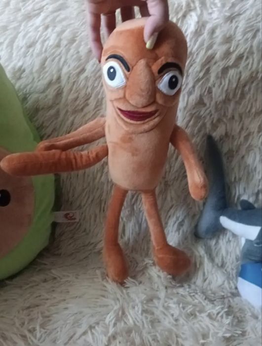 Плюшена играчка тунг тунг тунг сахур , тралалеро тралала