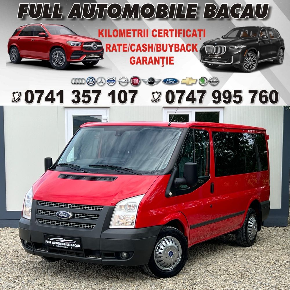 Ford Transit 2012 Euro5 2.2Tdci 101cp 8+1 locuri Numere Toll Valabile