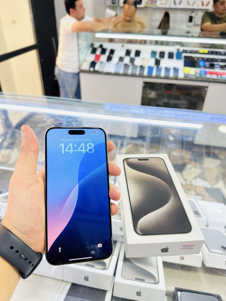 iPhone 15 Pro Max 256 gb natural 90%