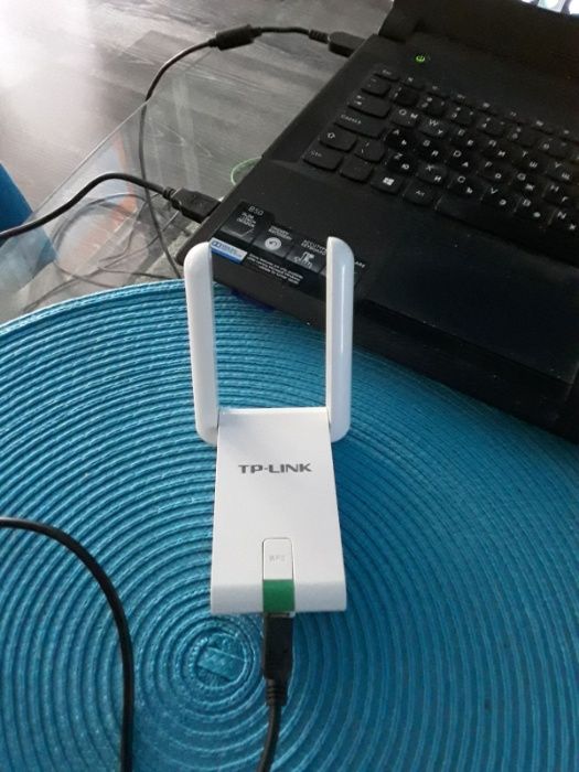 безжичен адаптерTP-LINK TL-WN822N, USB, N300, ATHEROS, 2T2R, 2.4GHZ,