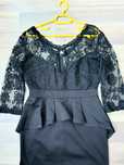 Rochie eleganta dantela neagra