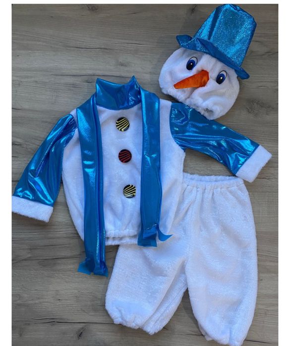 Костюм снеговика на 3,4 года