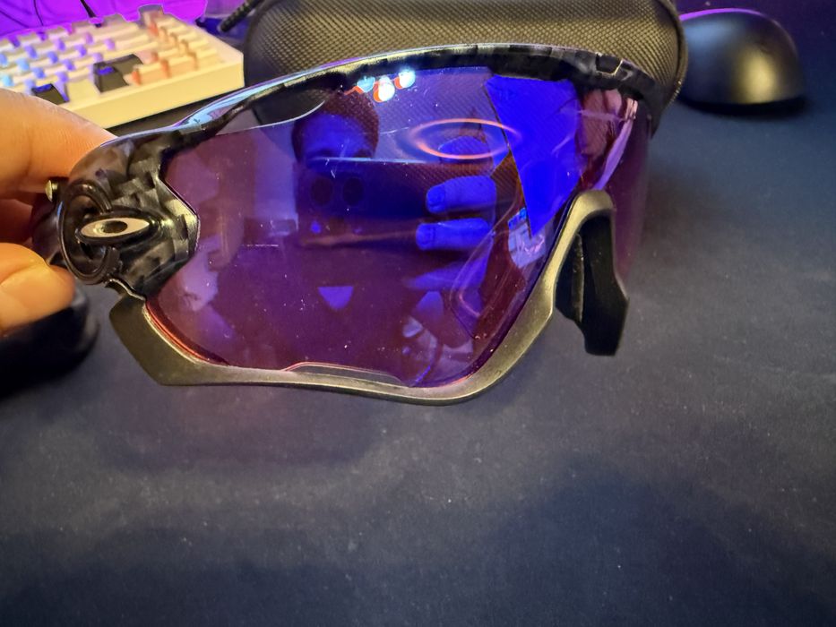 Ochelari Oakley Jawbreaker Prizm trail + clear
