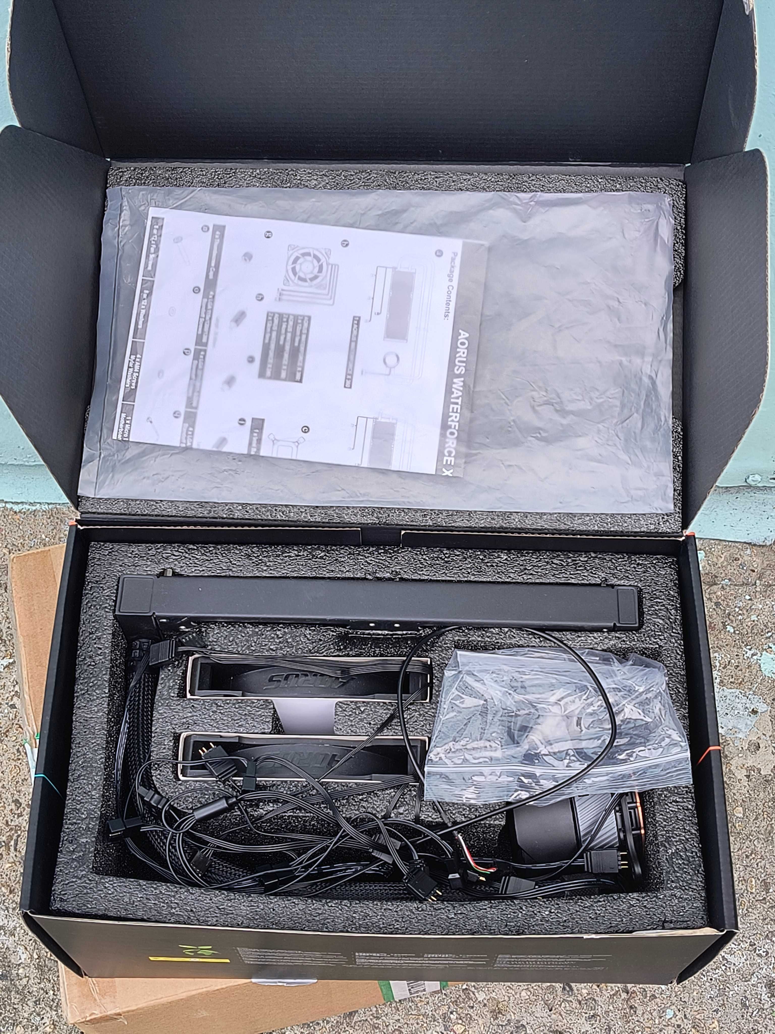 Воден охладител за процесор AORUS WATERFORCE X 280