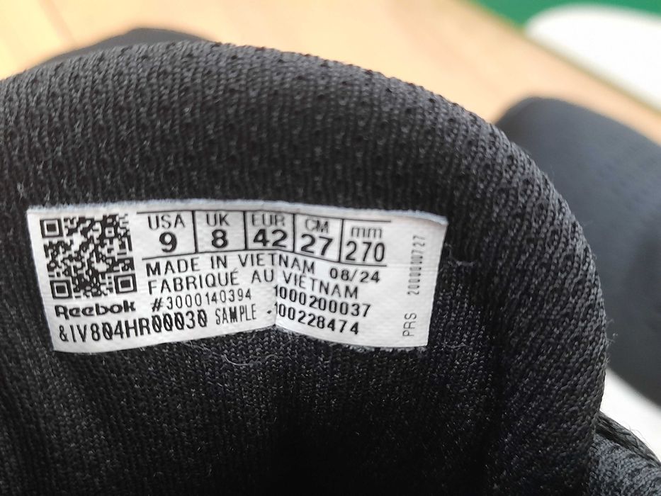 Reebok Energen Tech Plus 2 Маратонки Сникърси Рийбок 42 номер Черни