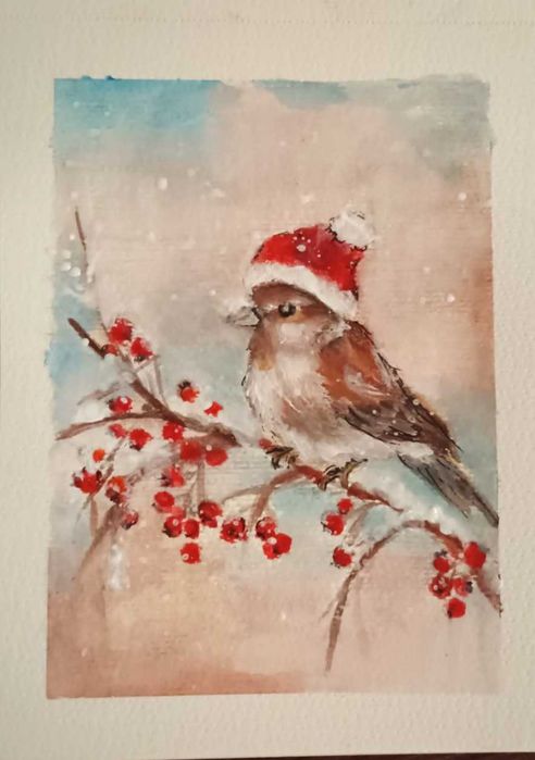 ,,В очакване на празниците,,Картина