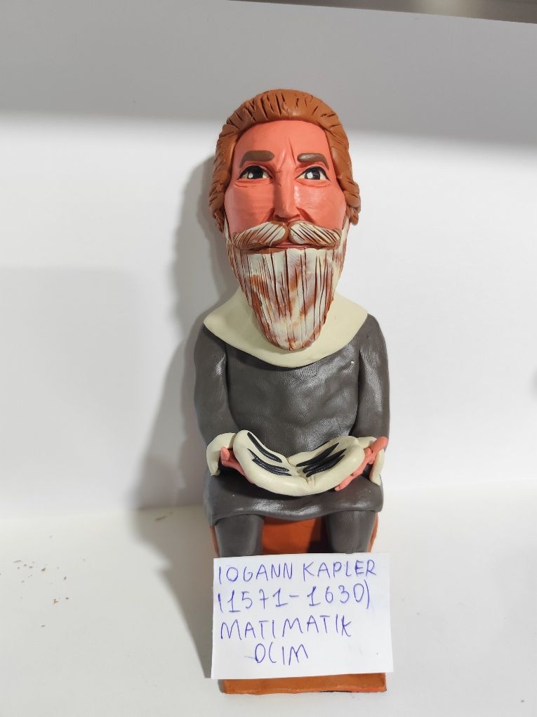 tarixiy shaxslar haykallari Gamma plastilindan yasalgan