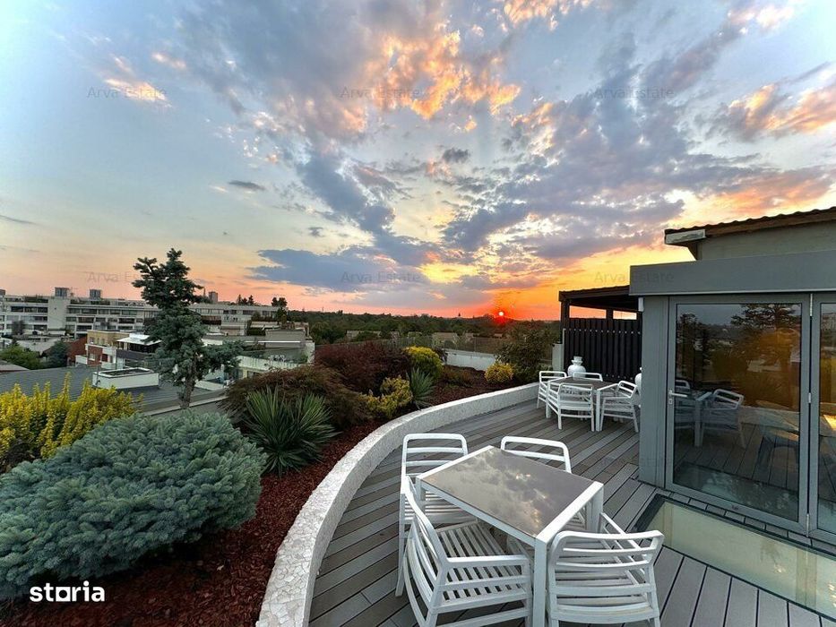 Descopera Luxul: Penthouse 414 mp în Cartierul Francez Herastrau