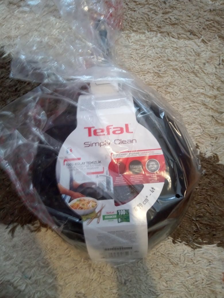 Tigaie Tefal Simple Cook wok 28 cm noua