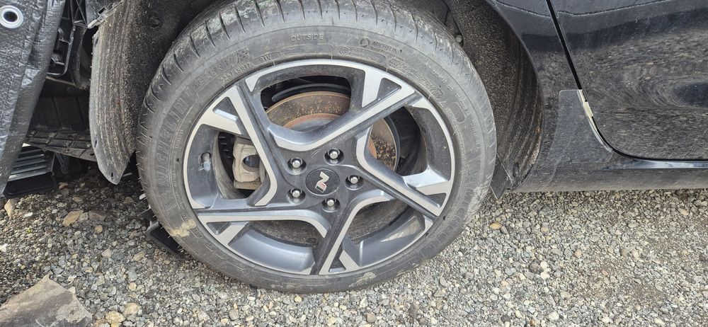 Jante aliaj 17 Hyundai i30 N-Line anvelope Michelin 225.45.17 vara2022