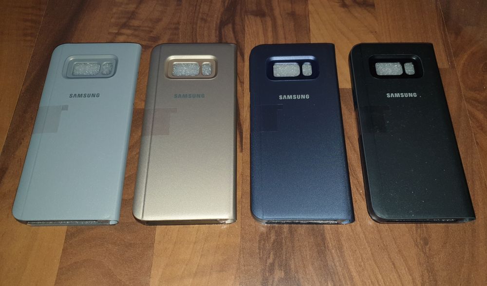 Husa flip smart activa originala Samsung Clear View S8+ S8 Plus G955