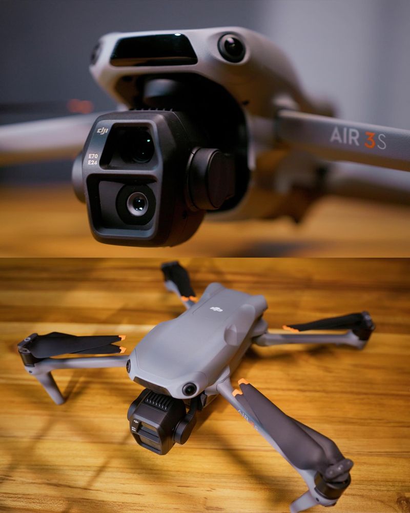 Дрон квадрокоптер Dji Air 3s Combo (RC2)