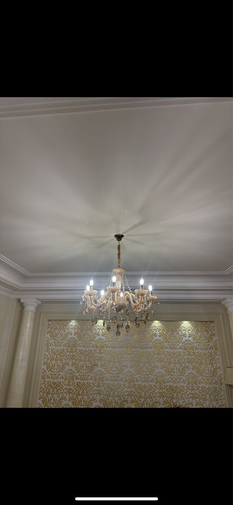 Lustre candelabre cristal