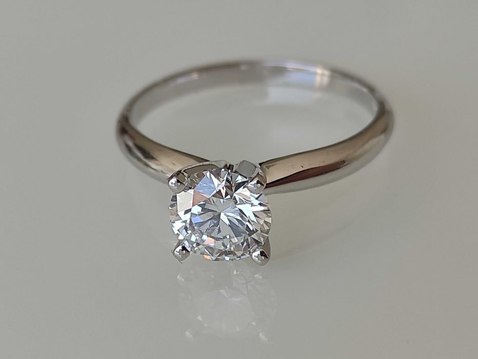 Inel aur 14k cu diamant 1.01ct IGI cert redus de la 7500lei