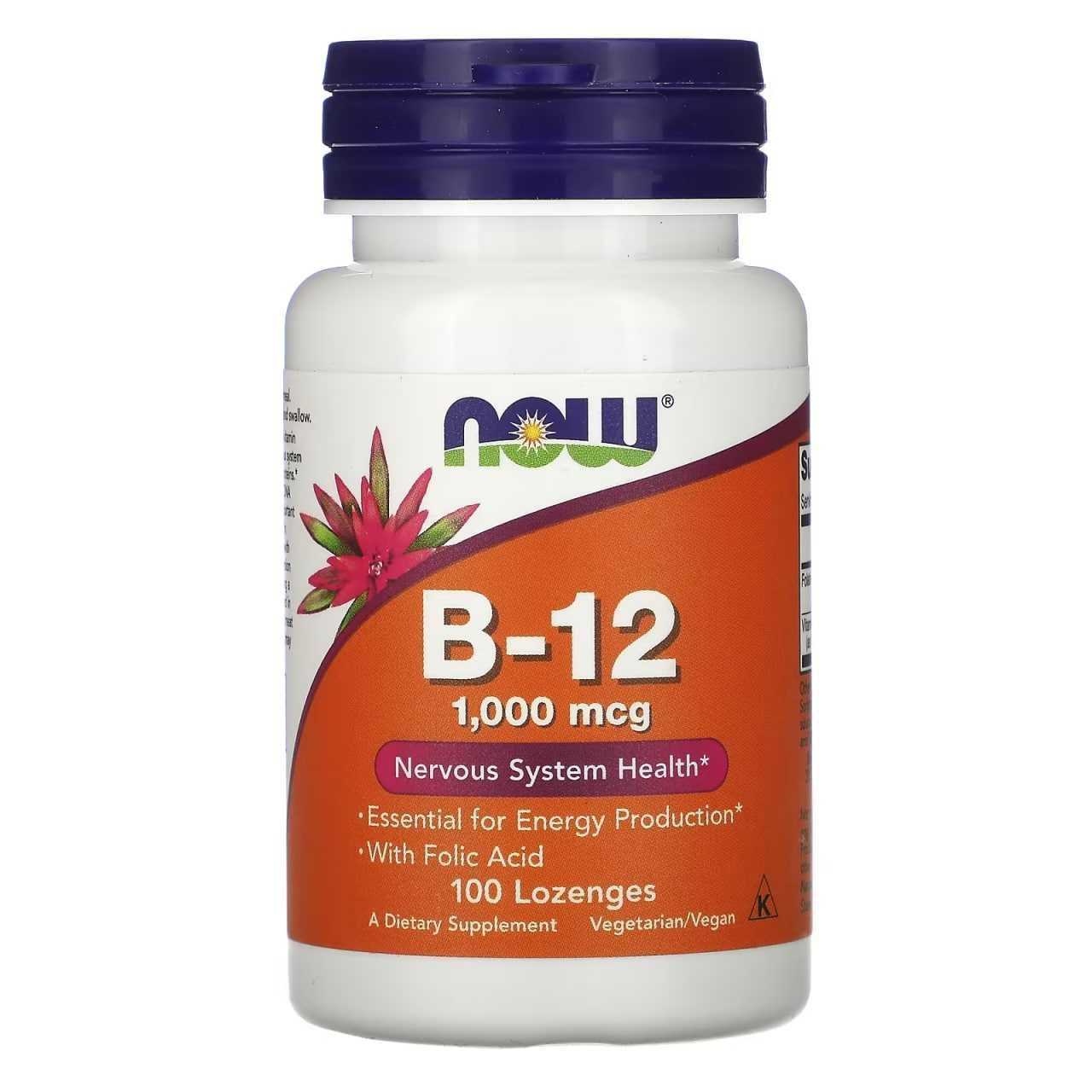 Vitamin b12, Витамин Б12, Vitamin b-12 1000mcg, витамин Б-12 1000 мкг.