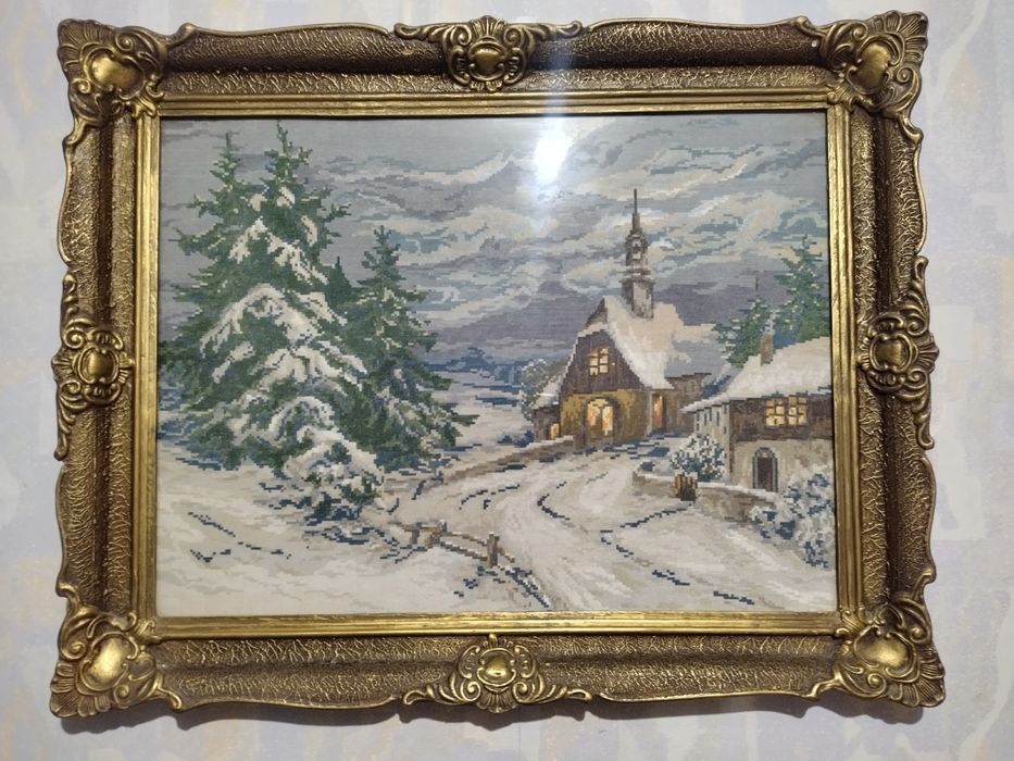 Гоблен "Лунна зима" или "Хитлерова зима"