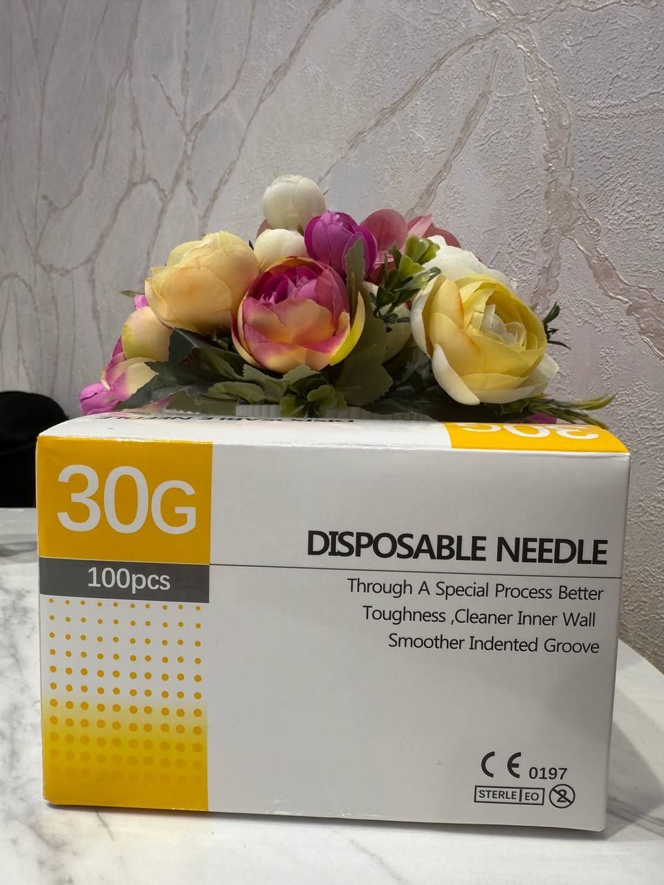 Косметолог игналари 30 G 4 mm, 100 дона
