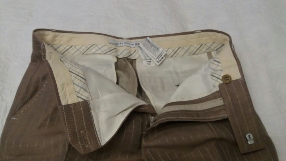 ZARA Pantaloni evazati dama stofa bej mărime 38 noi Curier OLX