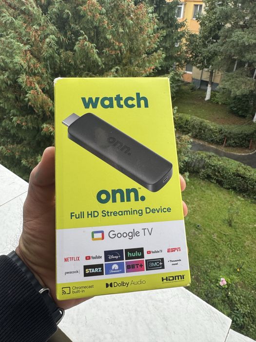ONN Google TV Full HD Streaming Device – Nou, sigilat