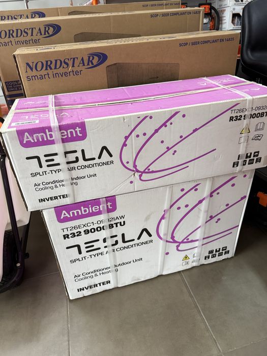 Aer condiționat complet Tesla / Nordstar – 9000 până la 24000 BTU