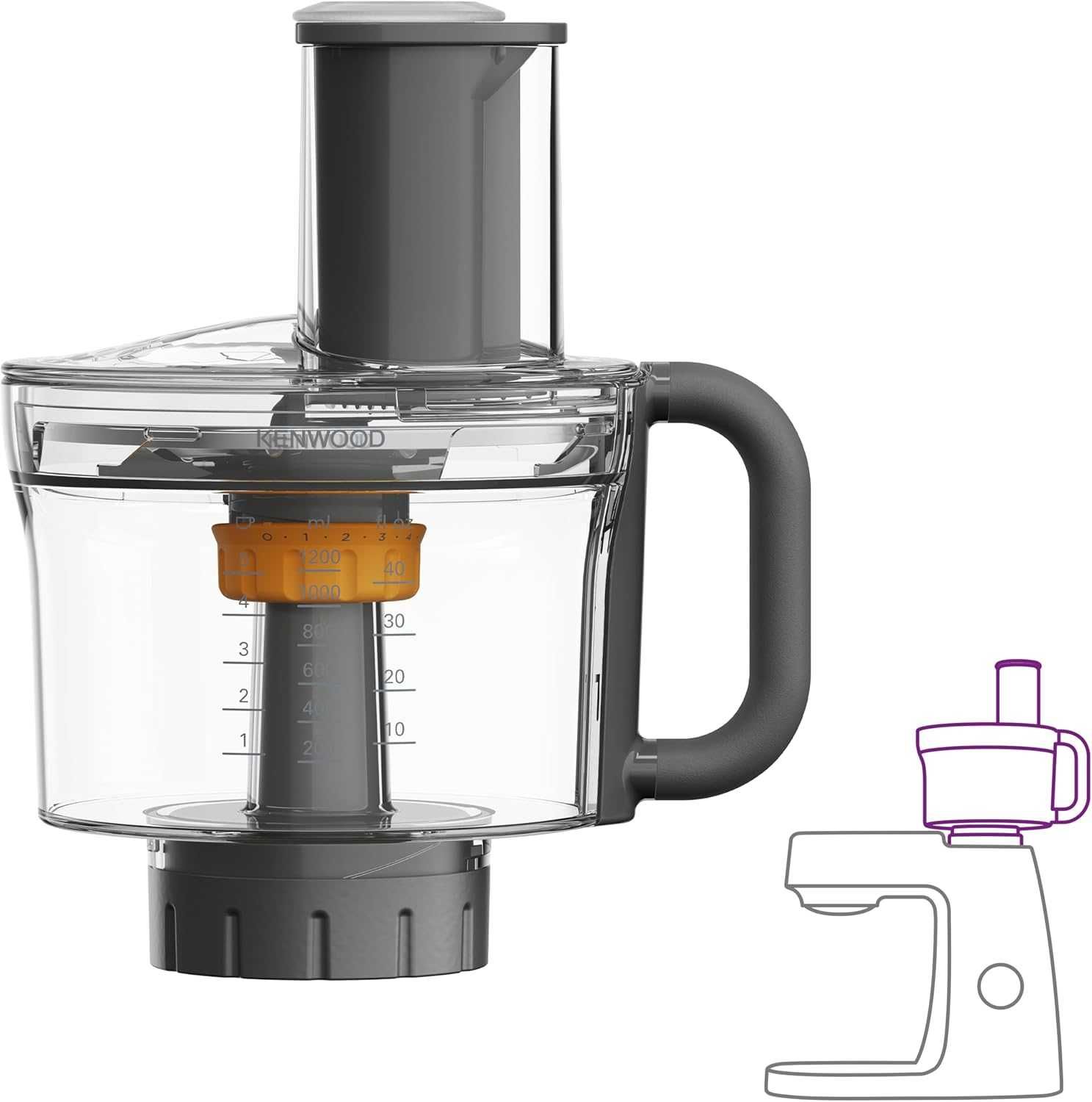 Kenwood MultiPro KAH65.000PL - приставка кухненски робот за миксер