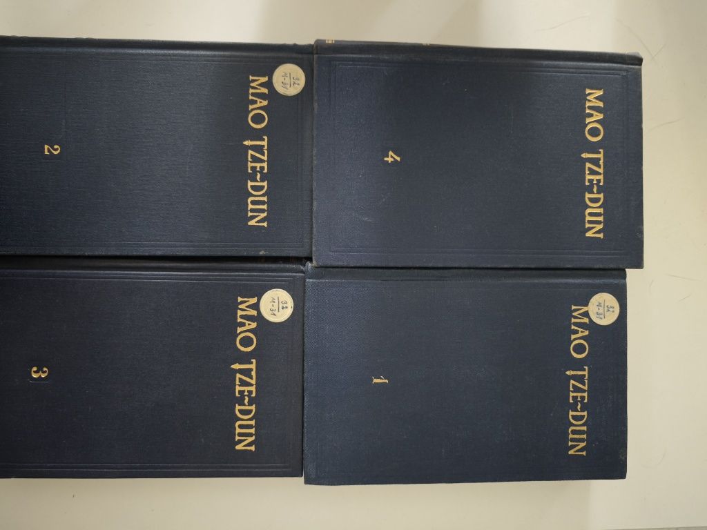Colecția Mao Tze Dun, Opere Alese, Completa,4 vol, RAR