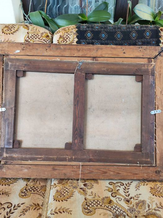 Tablou semnat ulei  (Sec. XVII) - Furtună Pieter Mulier (Il Tempesta)