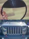 Вежди Обръчи разгневени очи за Wrangler, Rubicon, Gladiator