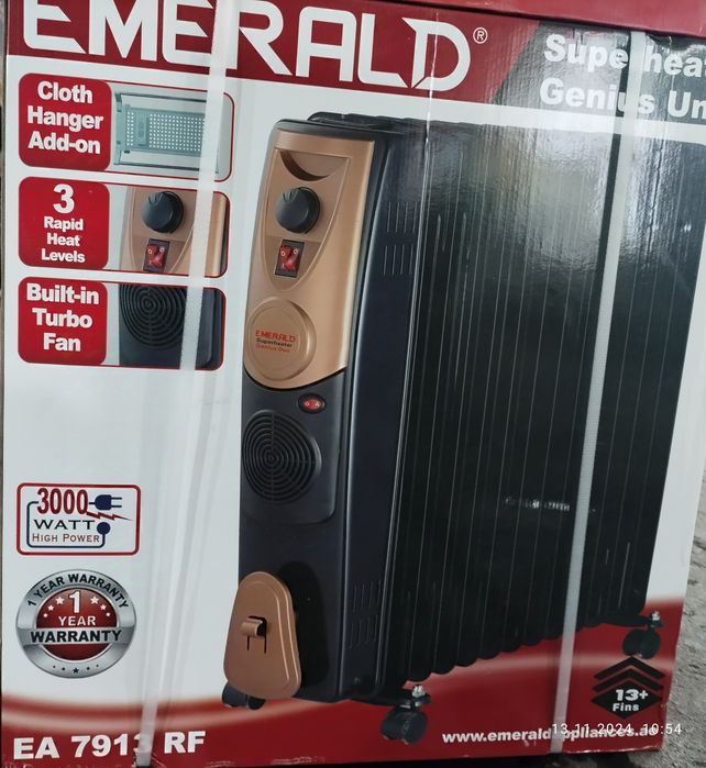 Масляный обогреватель Emerald. Оригинал Дубай .

Купить сейчас
В корзи