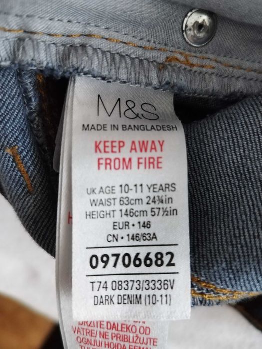 Blugi bleumarin inchis Marks and Spencer 146