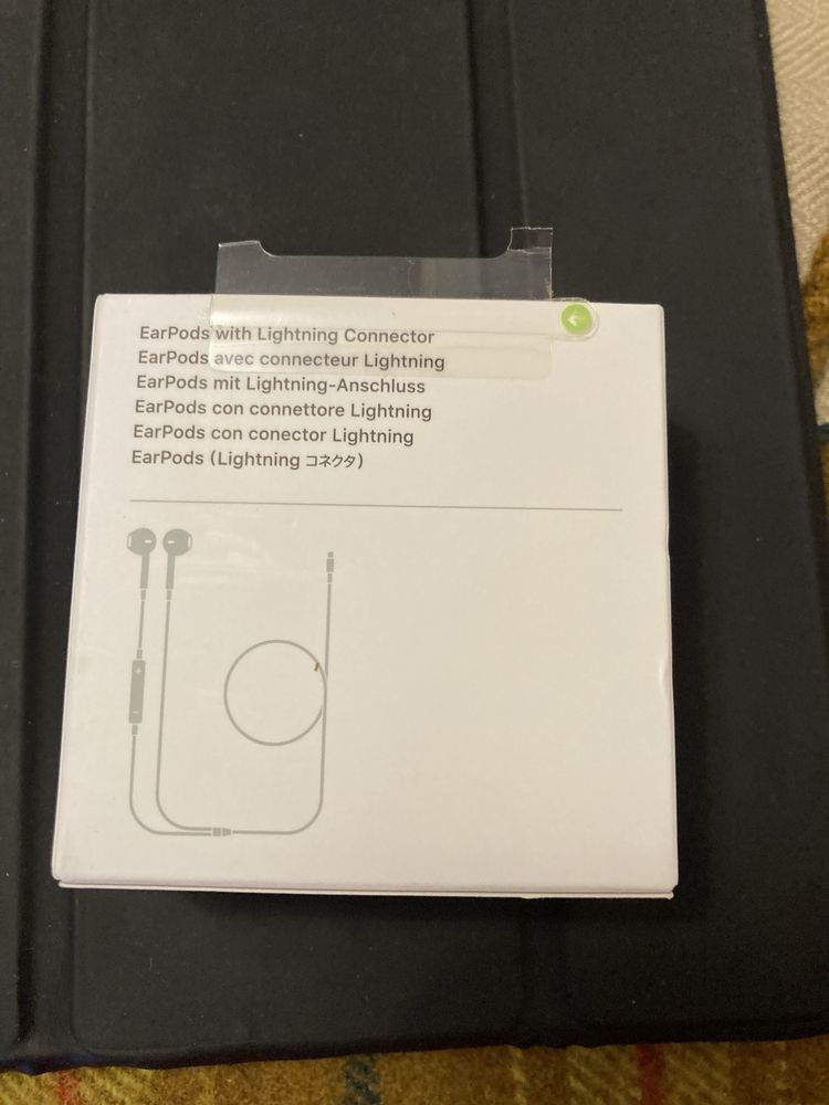 Casti Ear pods lightning connector