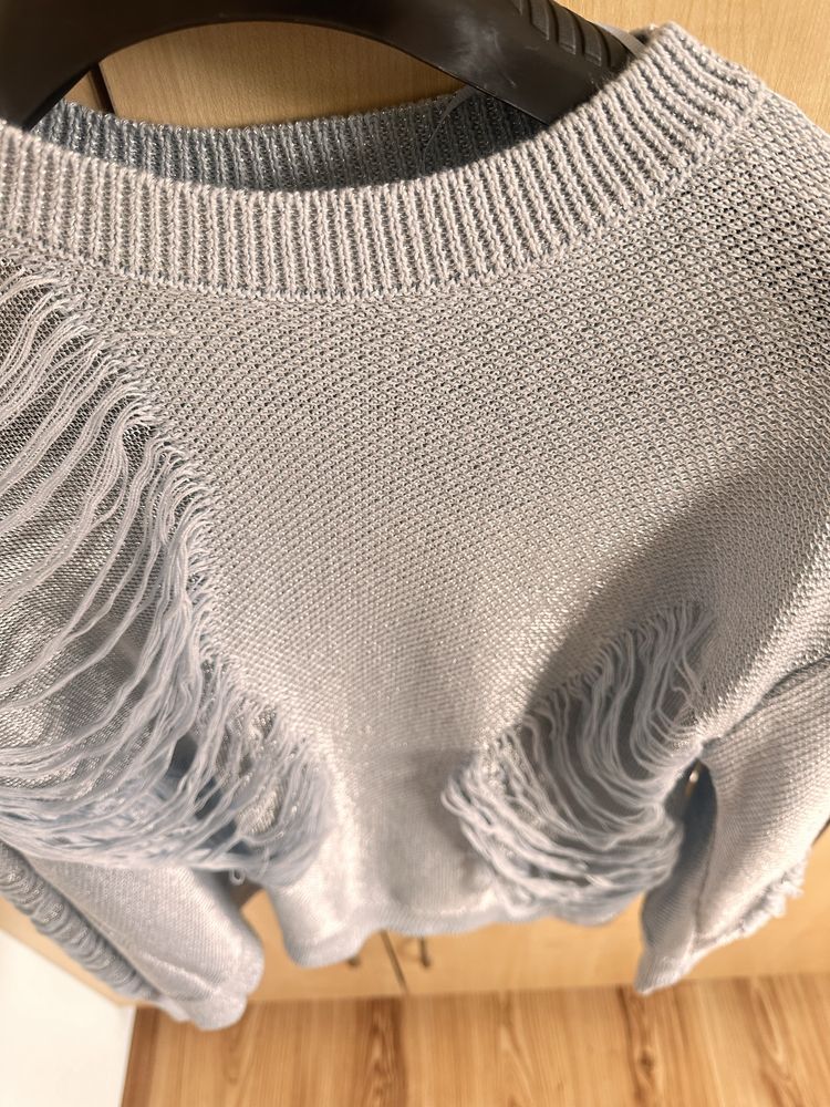 Рипсен пуловер Zara XS