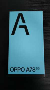 OPPO A78 5G, 128GB, 4GB RAM, Dual SIM, Glowing Blue.