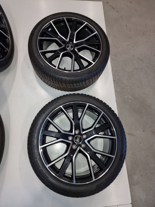 Set 4 jante aliaj + cauciucuri iarna R 20 AUDI A8 S8 4N D5/4N0601002AA