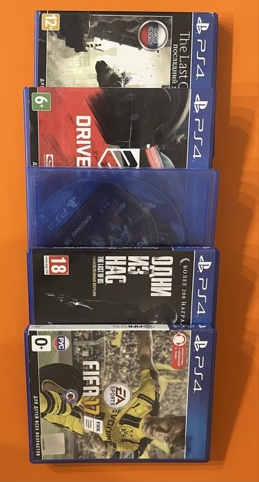 диски для Sony Playstation 4